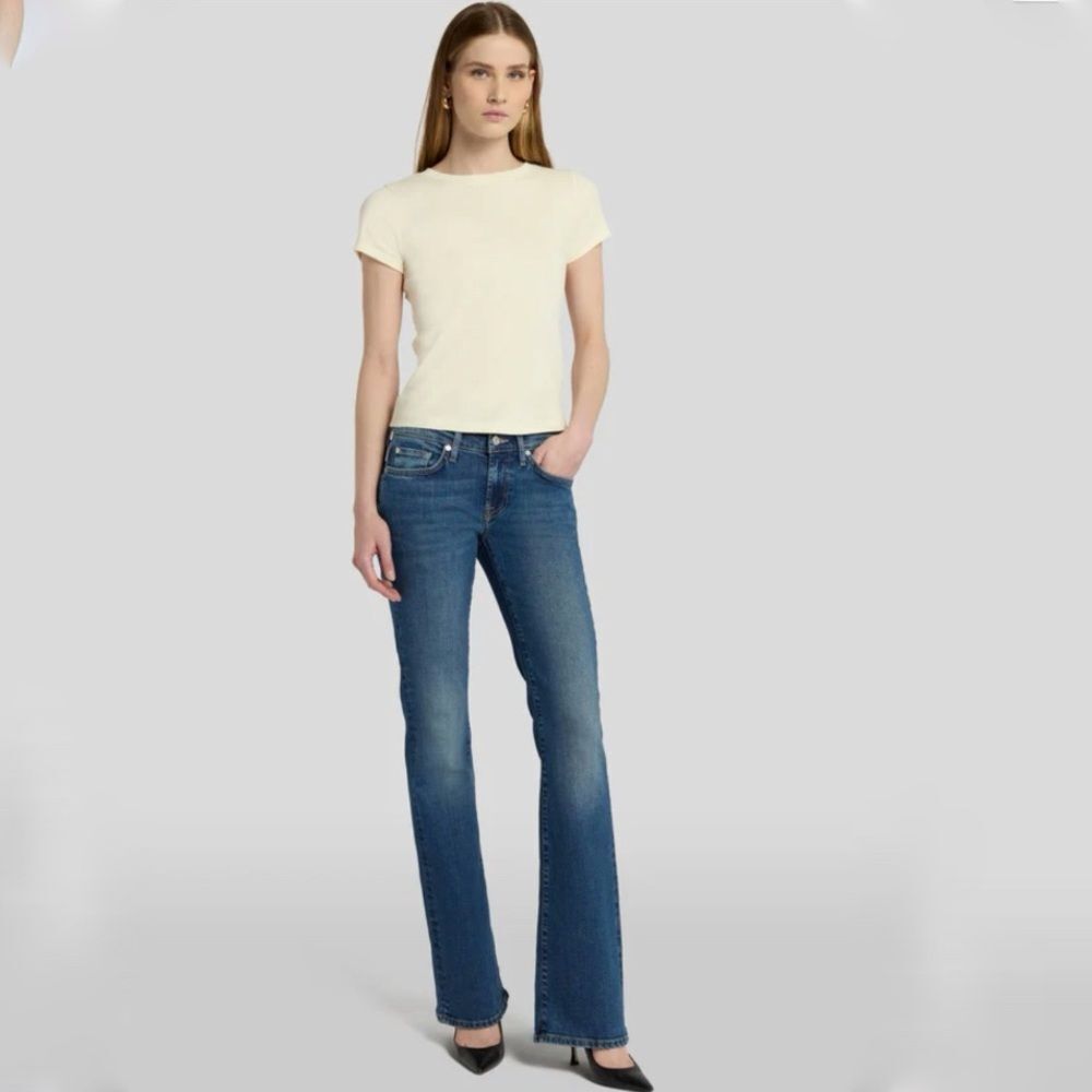 7 For All Mankind Low Rise Original Bootcut Jeans